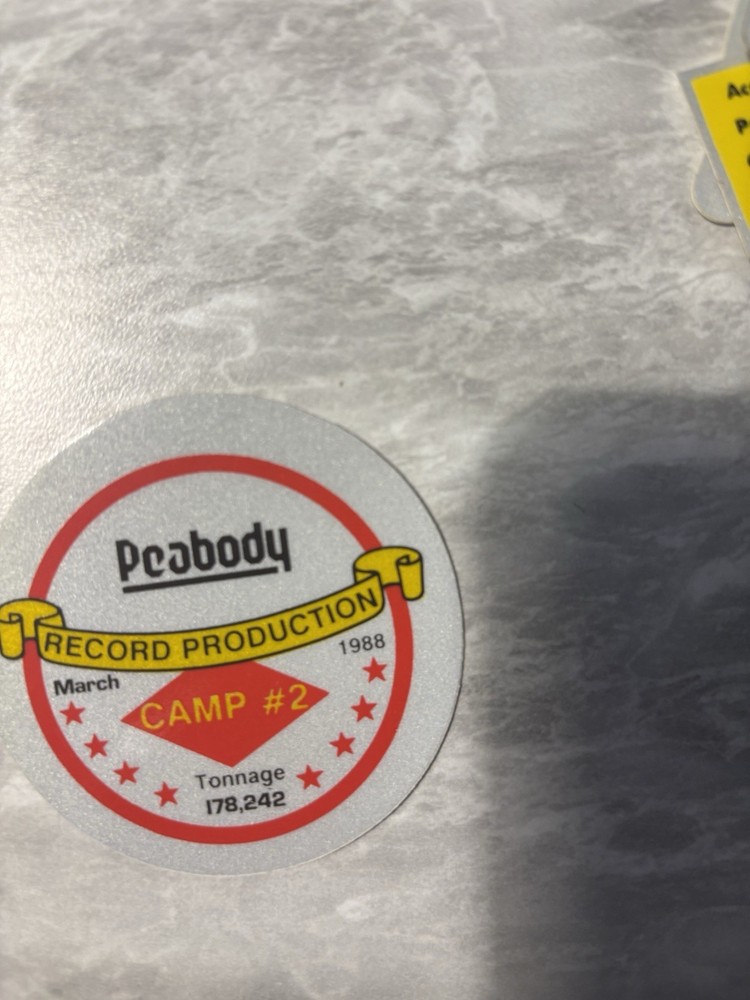 coal mining stickers(2026 Listing) Nice Peabody