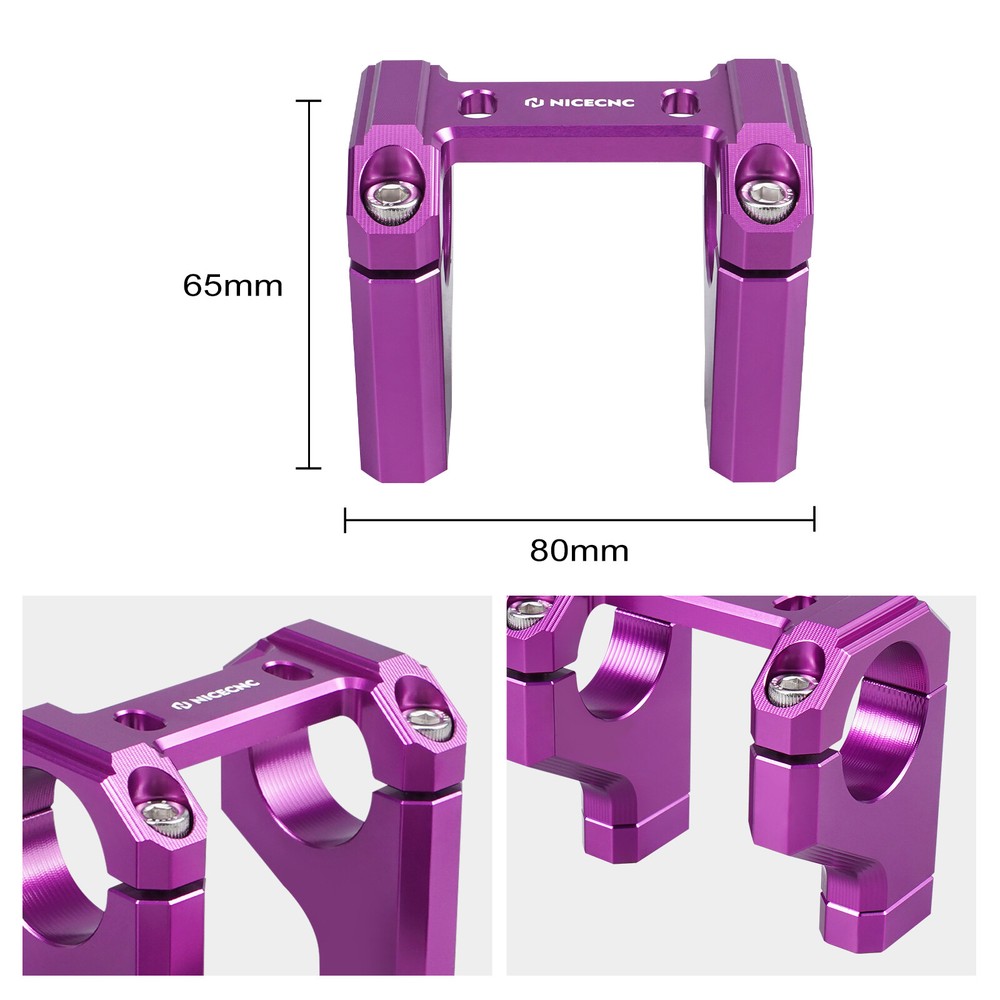 NICECNC Upper Triple Clamp Top Link Handlebar Bar Riser Fit Surron light bee X S