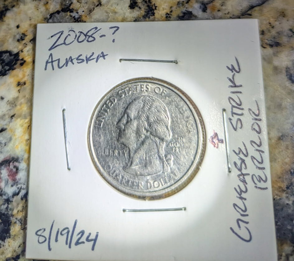 2008-? Alaska Grease Strike Error Quarter