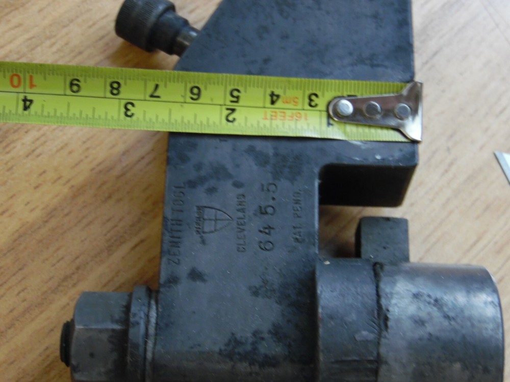 Zenith tool cleveland change lath tool holder