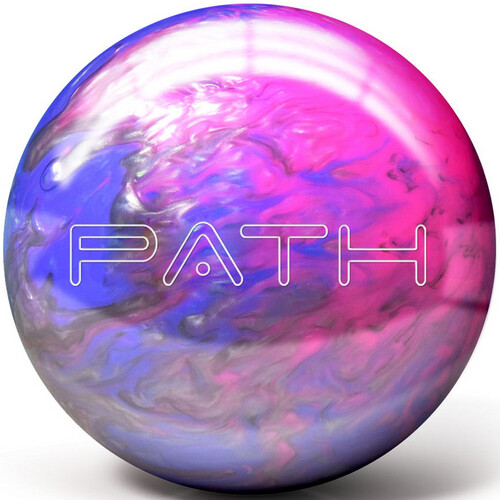 Pyramid Path Pink/Purple/Silver Bowling Ball