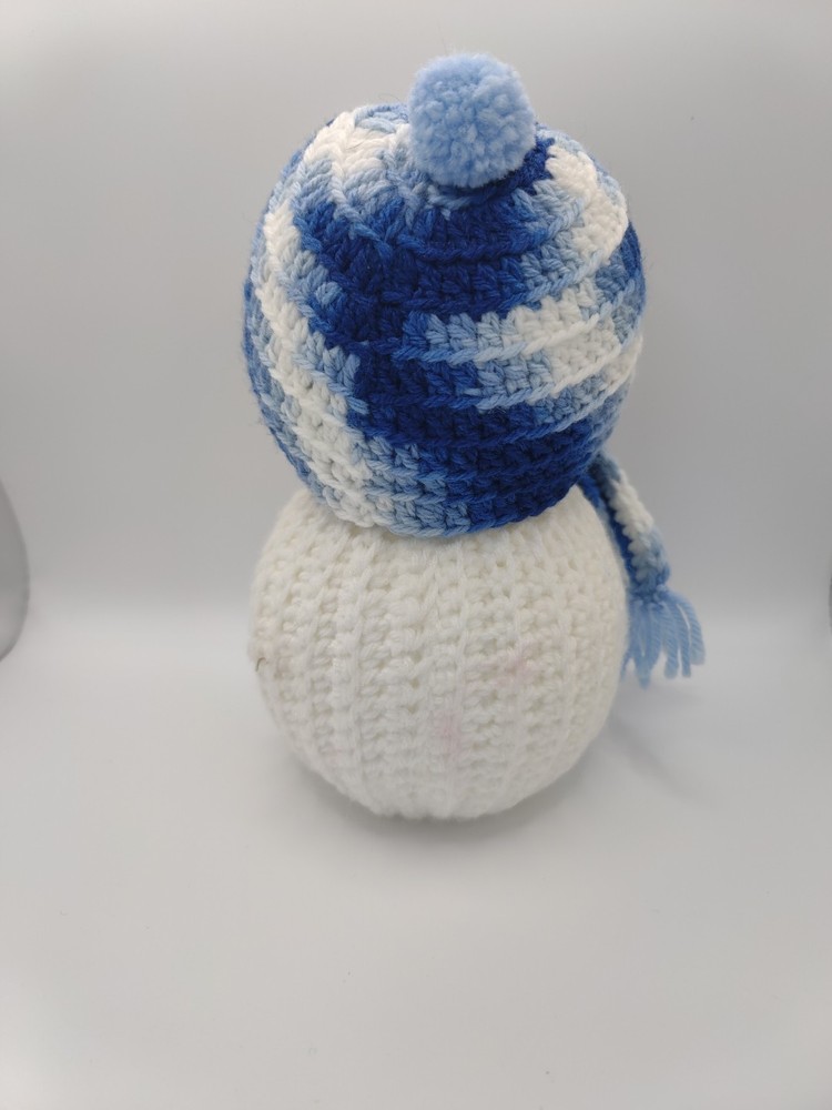 Hand Made Crochet Snowmen