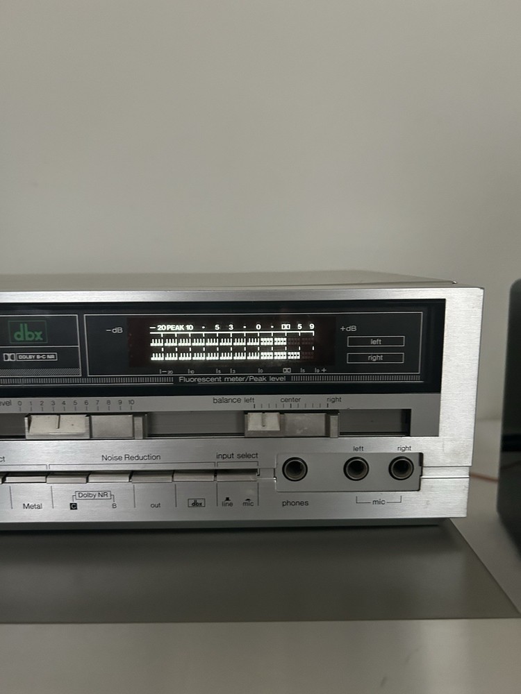 Technics RS-B18 Cassette deck Silver Edition TESTED WORKING Decent Condition