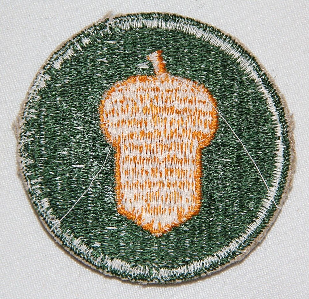 ORIGINAL POST WWII 87TH INFANTRY DIVISION PATCH, CUT EDGE CONSTRUCTION