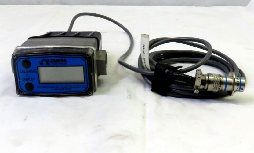 OMEGA ENGINEERING Flow Meter LCD Display FTB791, FOR PARTS/ REPAIR