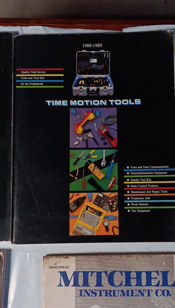 Techni-Tool, Excelta, Safety Services, Mitchell Tool Guides & Catalogs Lot