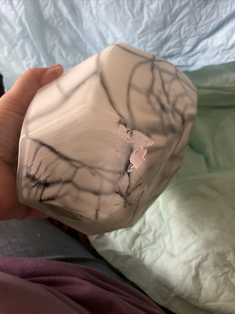 large art glass vase