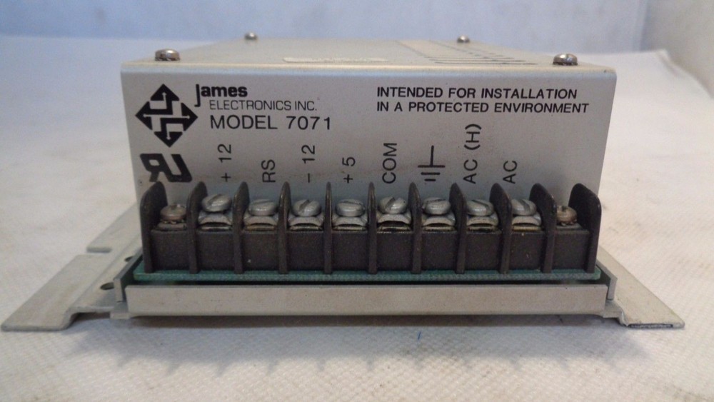 JAMES ELECTRONIC MODEL 7071 POWER SUPPLY
