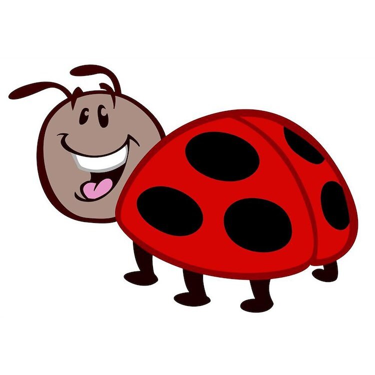 CafePress Ladybug 10" Wall Clock (257380668)