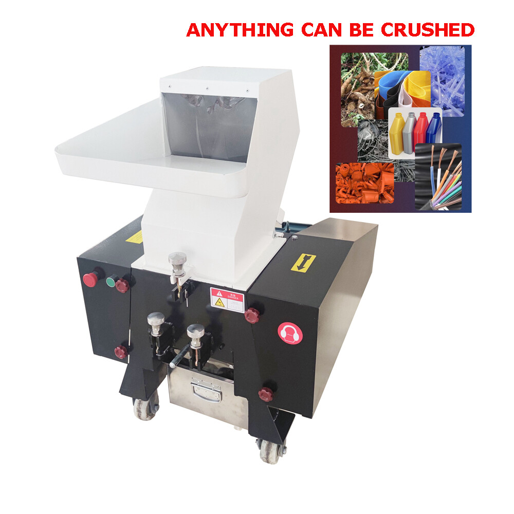220V 7.5KW Plastic Shredder Plastic Bottle Crusher Plastic Granulator Grinder