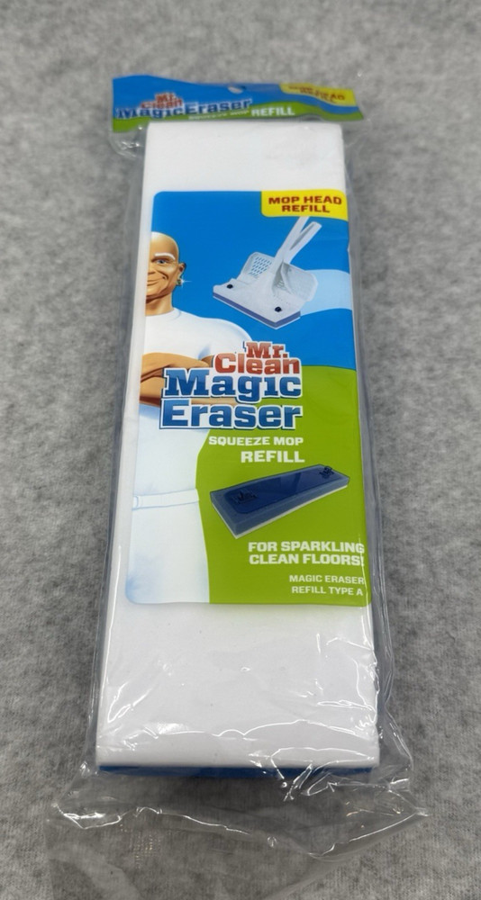 Mr. Clean Magic Eraser Mop Refill Type A  Replacement Sponge 446615 New Sealed