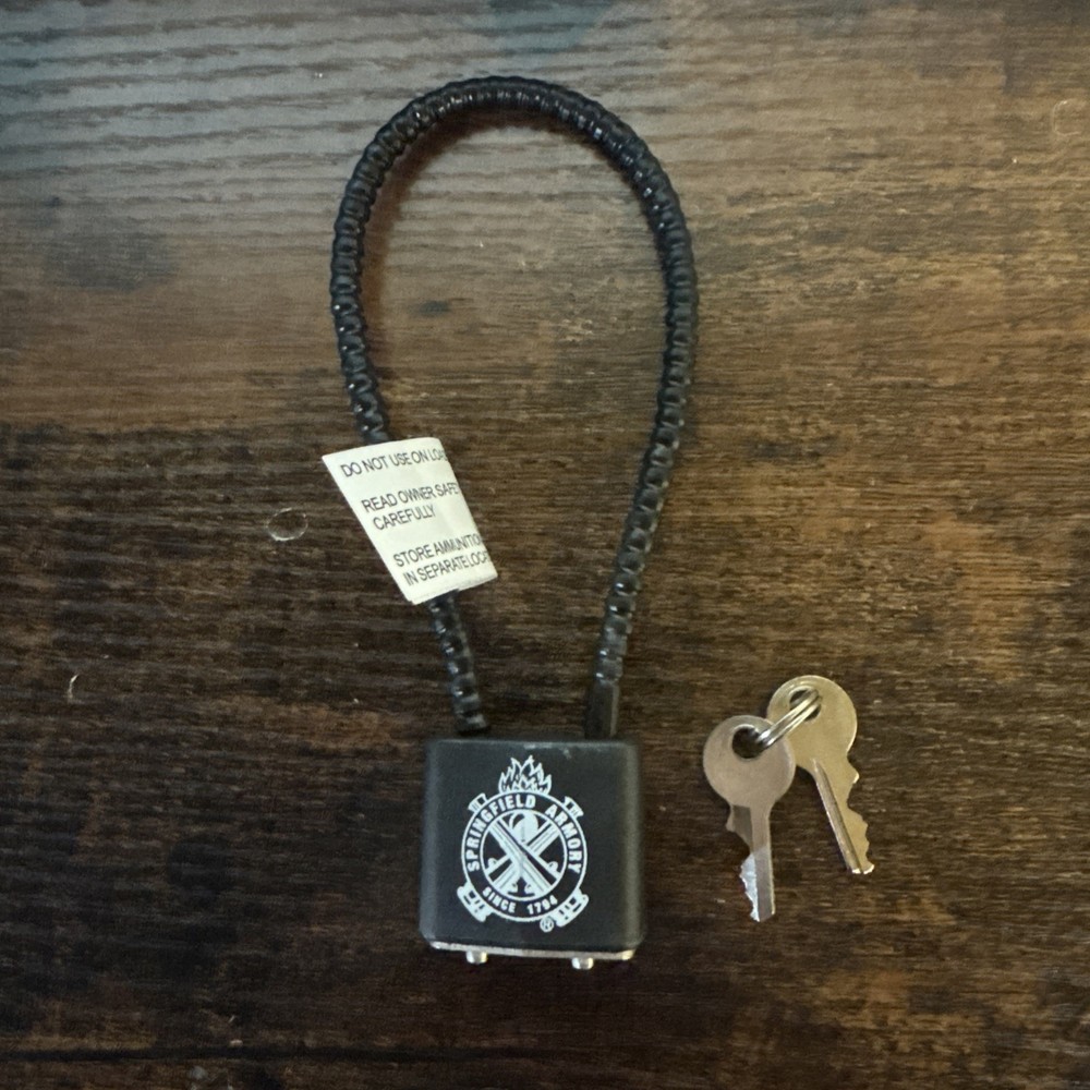 New Springfield Armory Cable Gun Lock This Is From My Hellcat