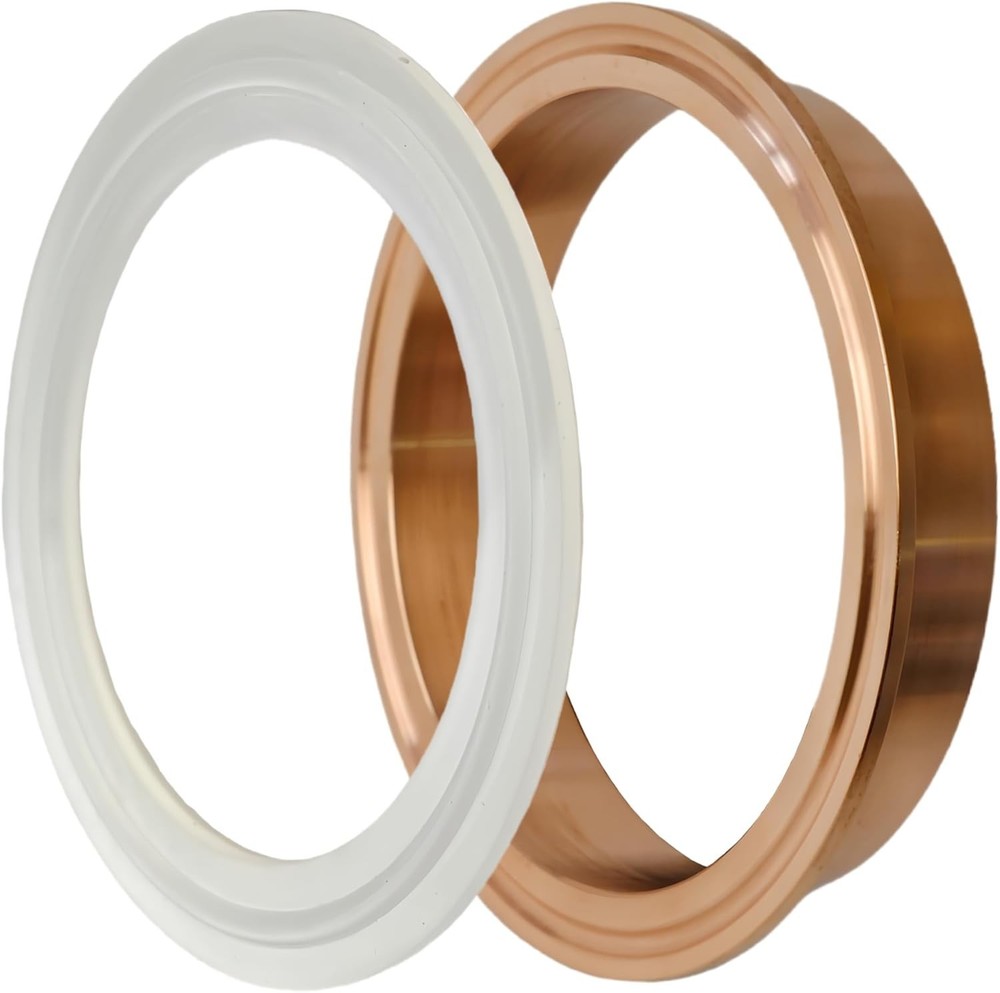 Copper Tri-Clamp/Tri-Clover Weld Ferrule (4" Tri Clamp) - Distilling Brewing