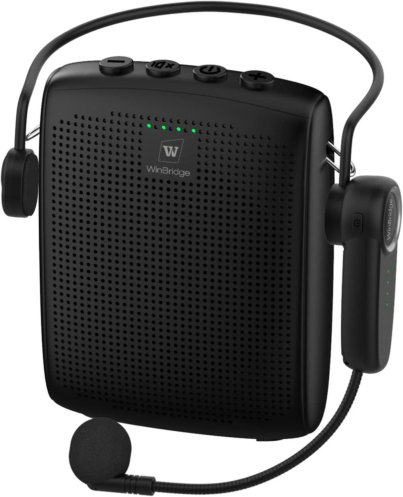 Voice Amplifier with Bluetooth, Portable Speaker and Microphone Set, Wireless Mi