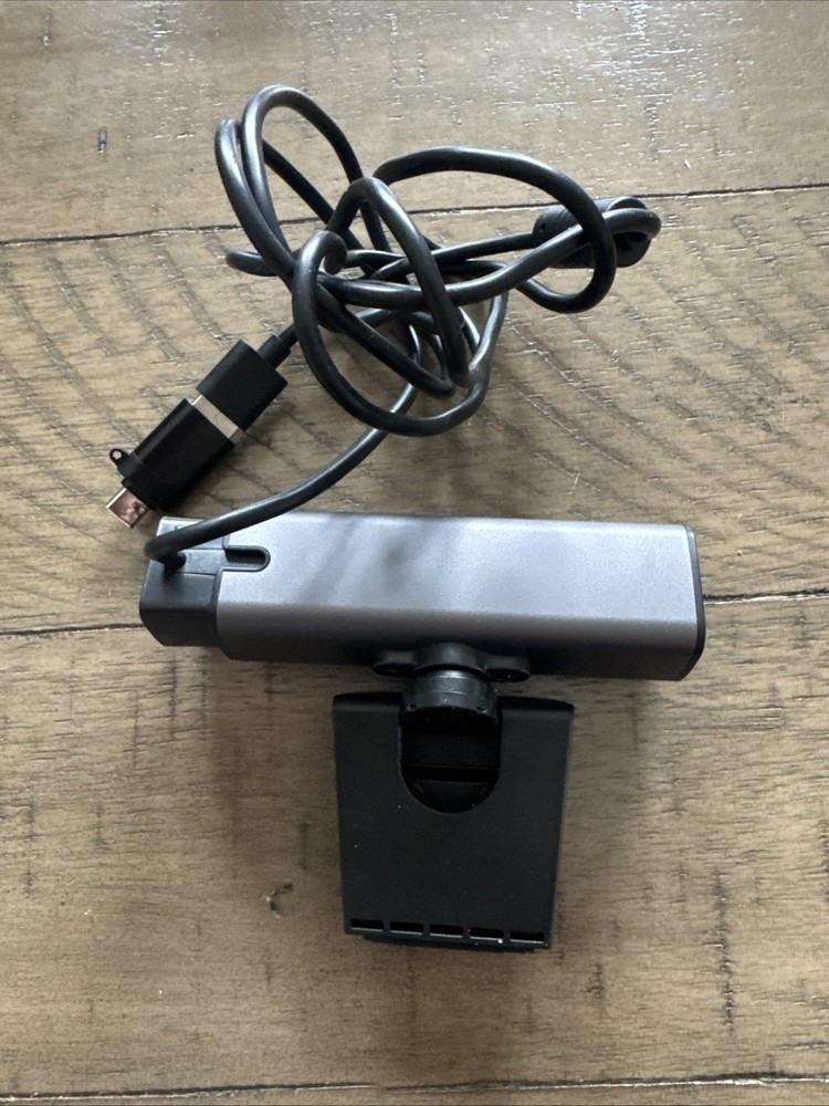 CaseCube 2K Quad HD Webcam Gray with LED Light