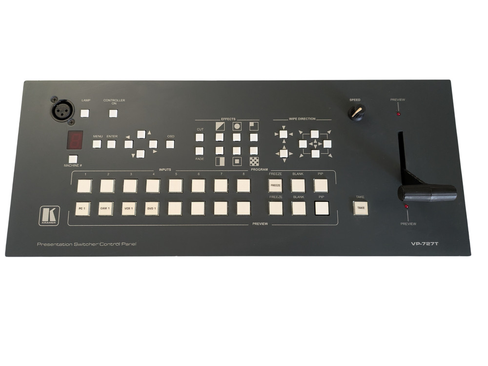 Kramer VP-727T Presentation Switcher Control Panel Remote Control Console VP-727