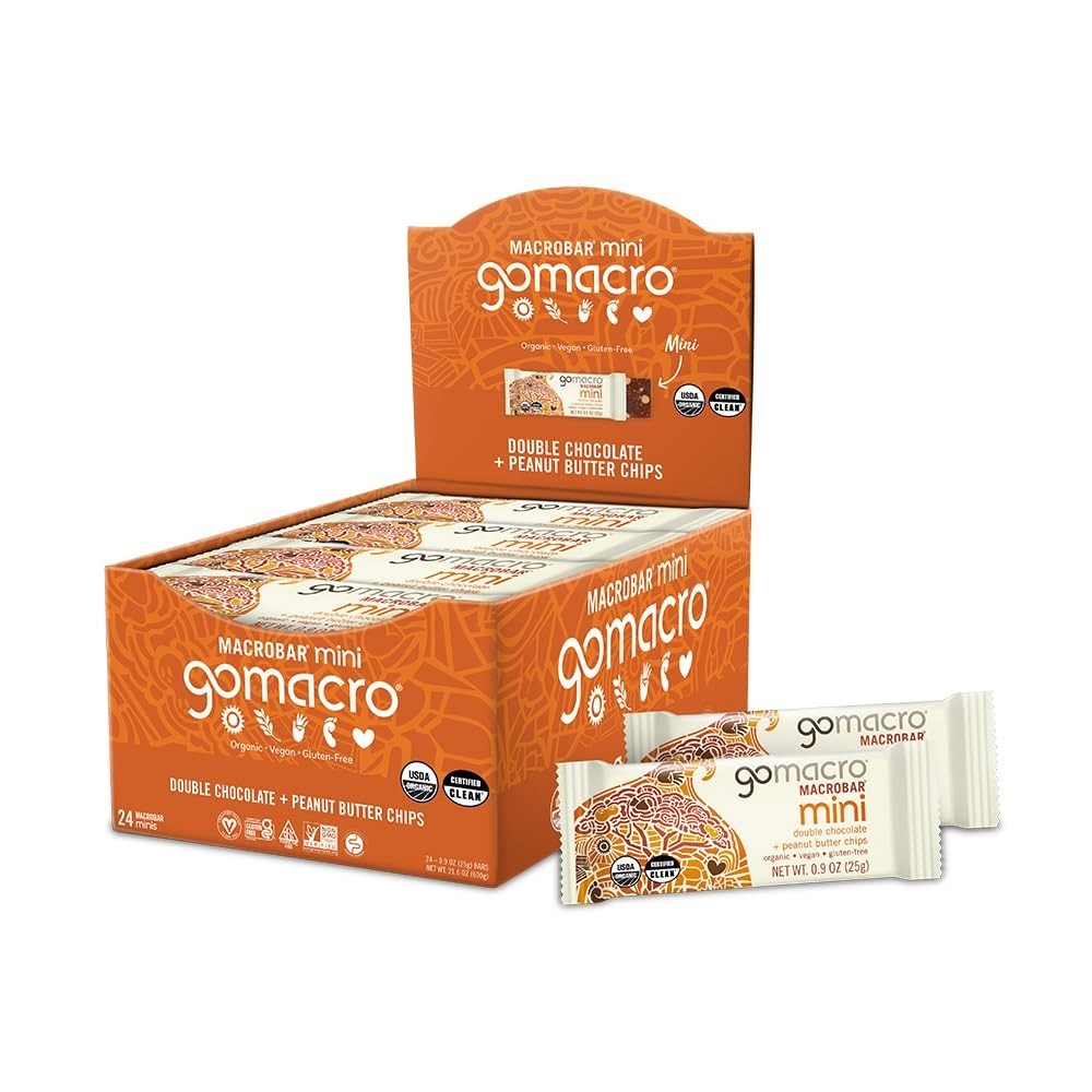 MacroBar Mini Organic Snack Bars - Double Ch