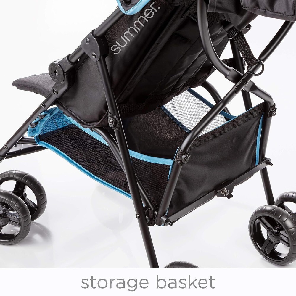 Folding Convenience Stroller Lightweight Infant Stroller Multi-Position Recline