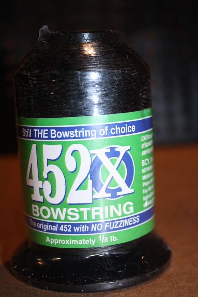 BCY 452Xtra Bowstring Material 1/8lb Black
