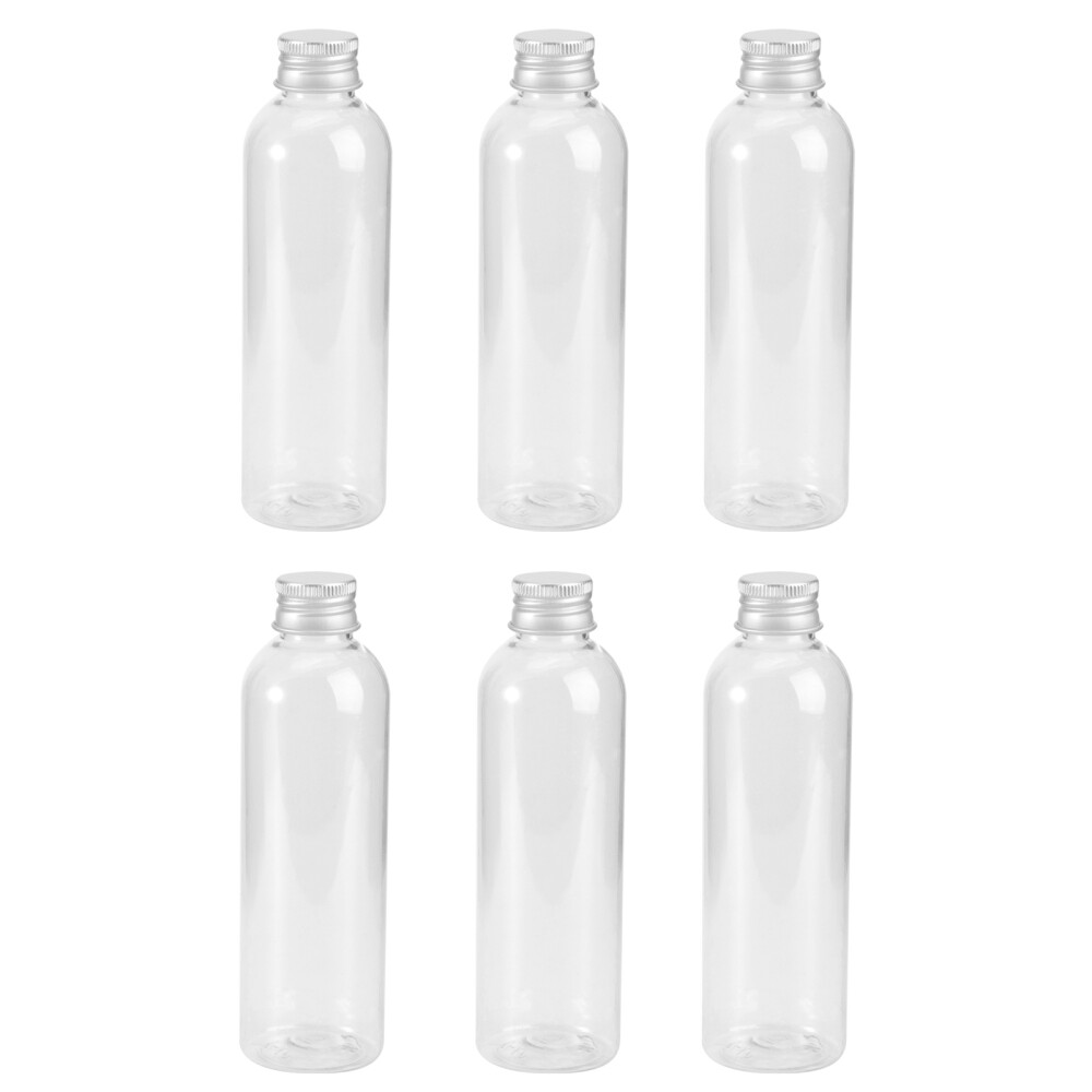 6Pcs Small Empty Bottles Refillable Empty Lotion Bottles Transparent Bottles