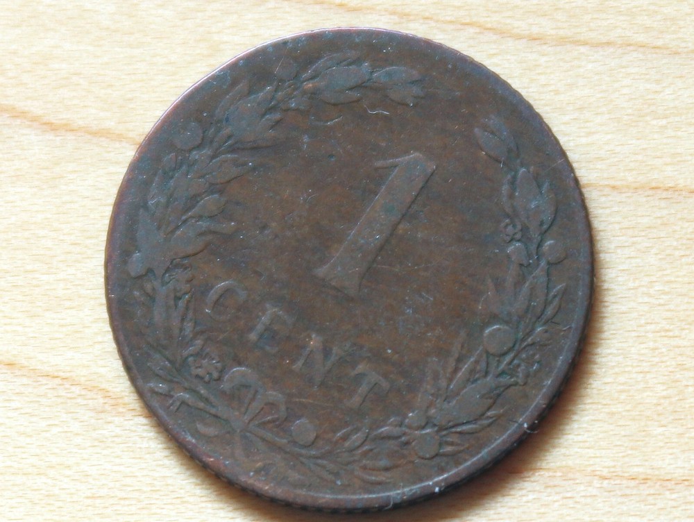 1904 Netherlands 1 Cent