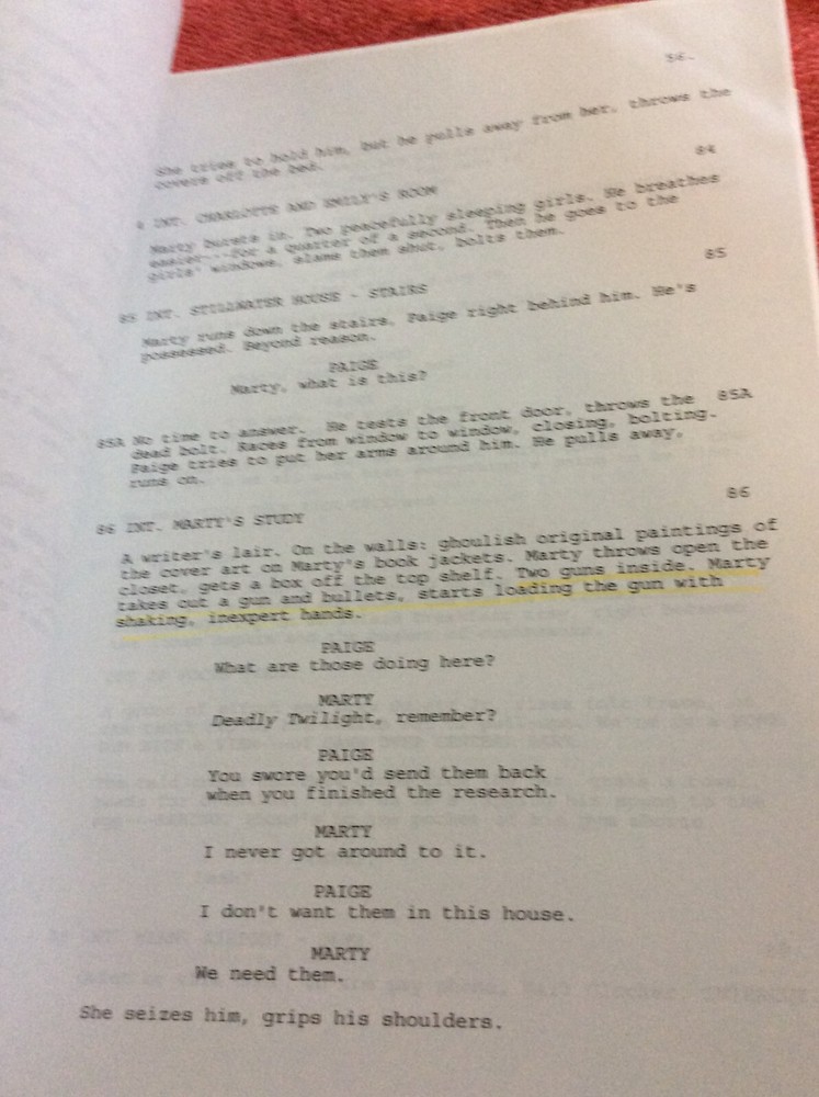 ORIGINAL SCRIPT DEAN KOONTZ'S MR. MURDER PART ONE 1997 TOLKIN STEPHEN BALDWIN