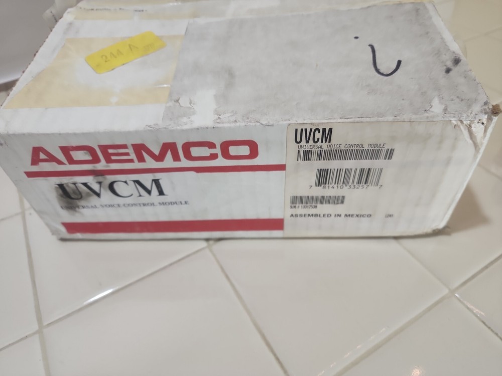 Honeywell Ademco UVCM Universal Voice Control Module System