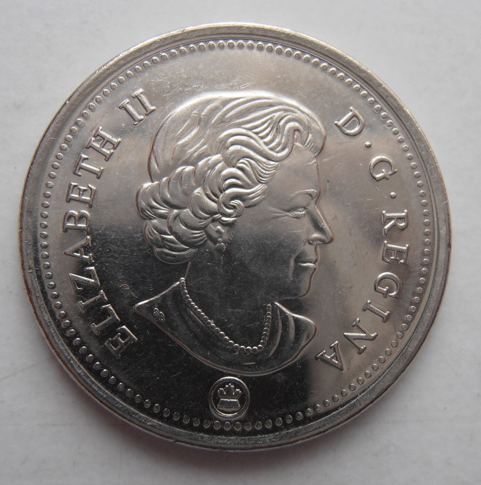 CANADA 25 CENTS 2020