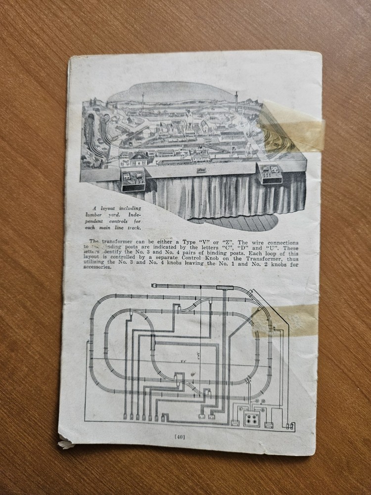 Instructions For Assembling And Operating Lionel Trains (1946)
