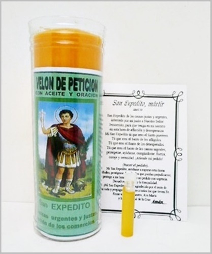 San Expedito Esoteric Velon, St. Expedite Magic Candless