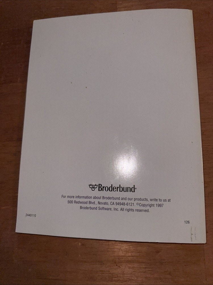 The print shop Press Writer User’s Guide Version For Windows CD-ROM
