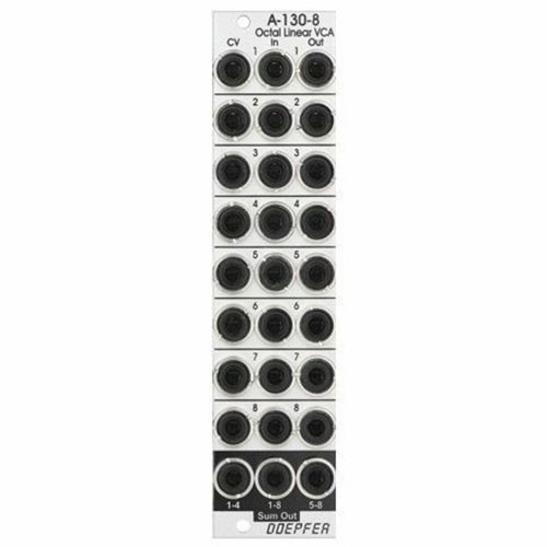 Doepfer A-130-8 Octal Linear VCA Eurorack Module