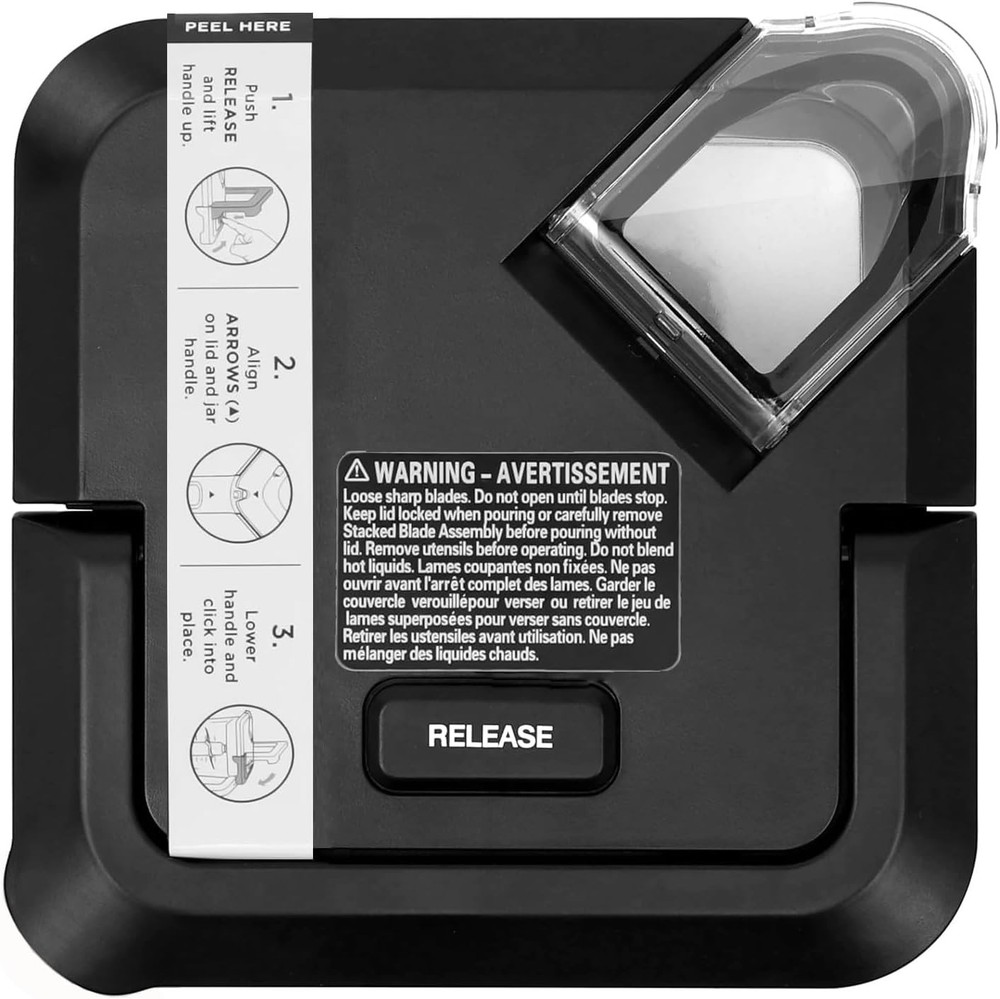 Ninja Blender Replacement Locking Lid - Clear Polycarbonate