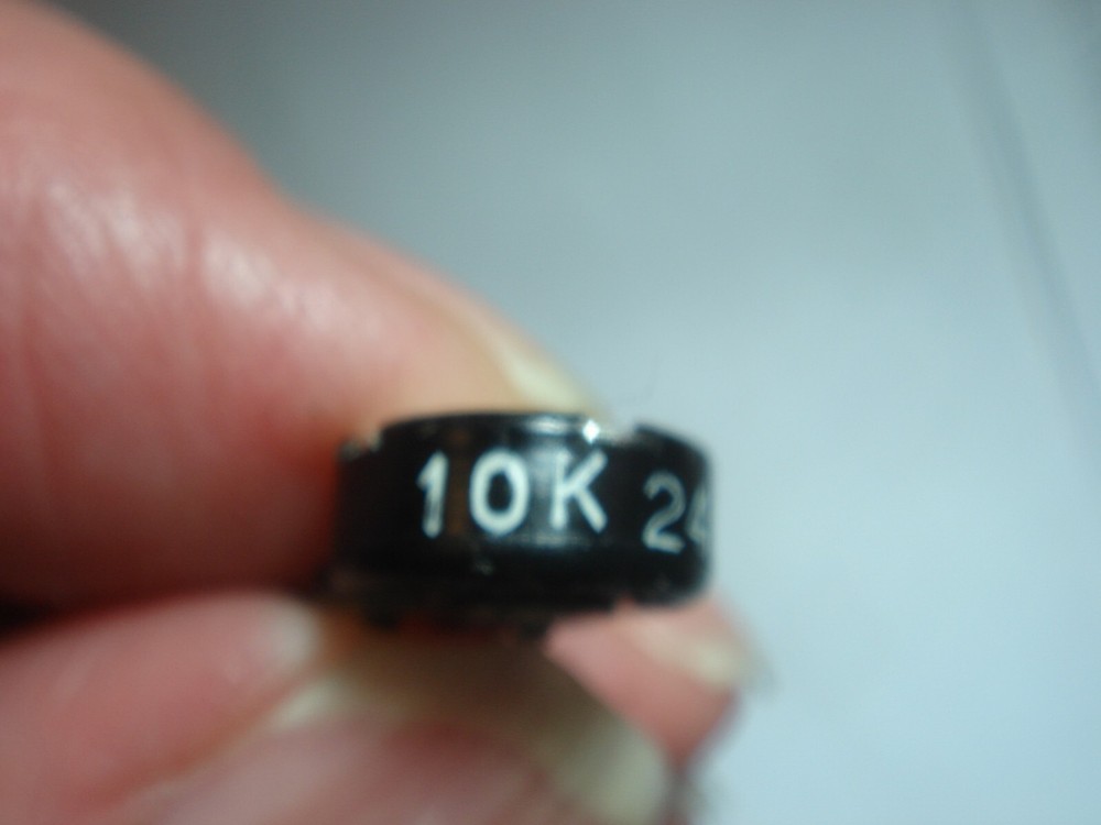 10K TRIMMER Piher PT10S stehend #17PY