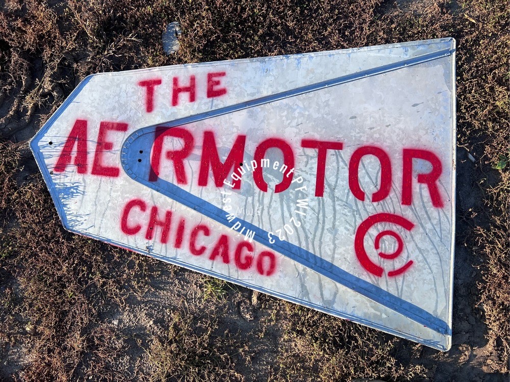 New Aermotor A31 Vane Sheet Tail For 602 702 8ft Windmill