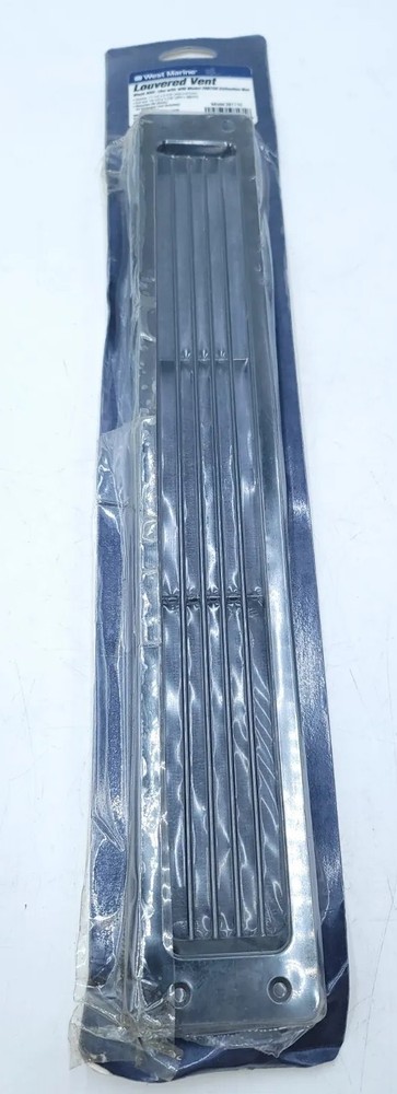 Louvered Vent for use with WM Model 280750 Collection Box Black ABS 17.5"x2-5/8"