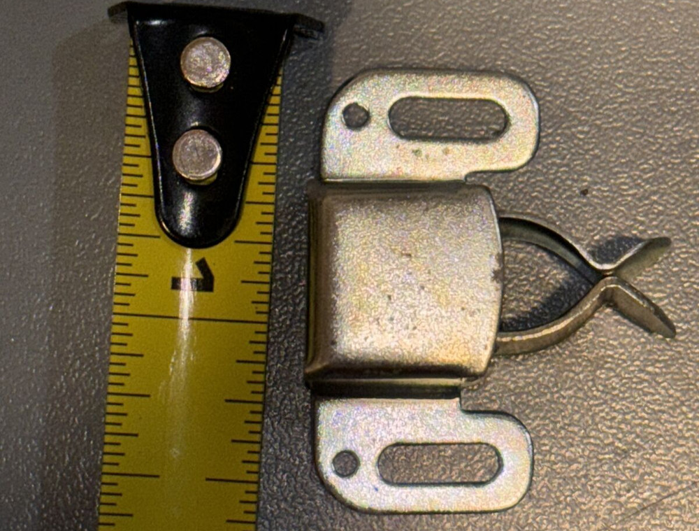 NOS Vintage Double Elbow Spring Latch