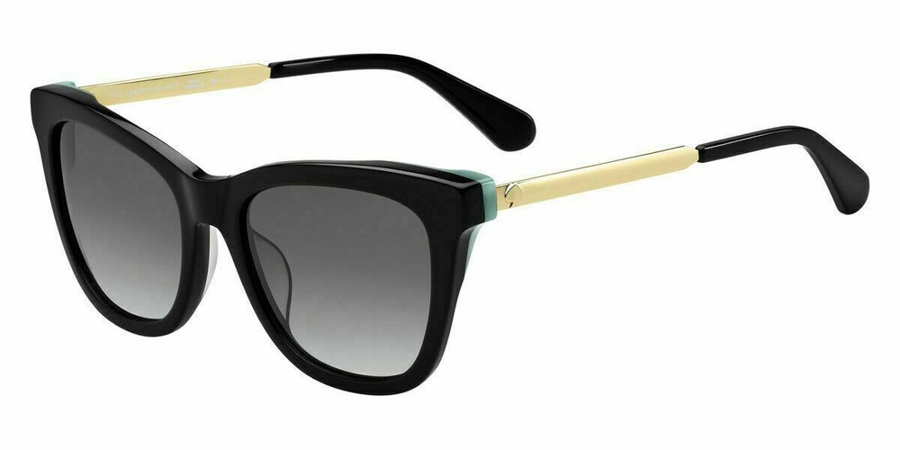 Kate Spade ALEXANE 0807 Black Frames / Gray Gradient Lens Sunglasses