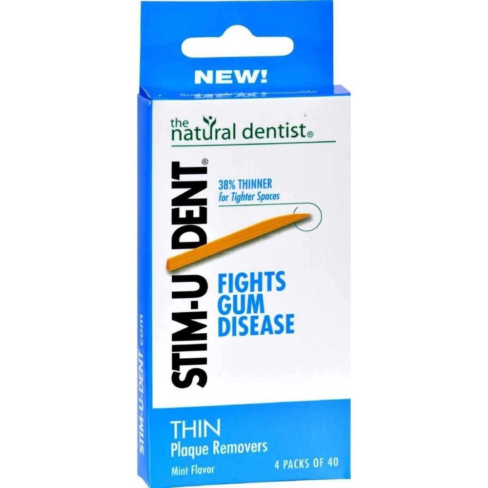 Stim-U-Dent Plaque Removers Thin Mint 160 Each