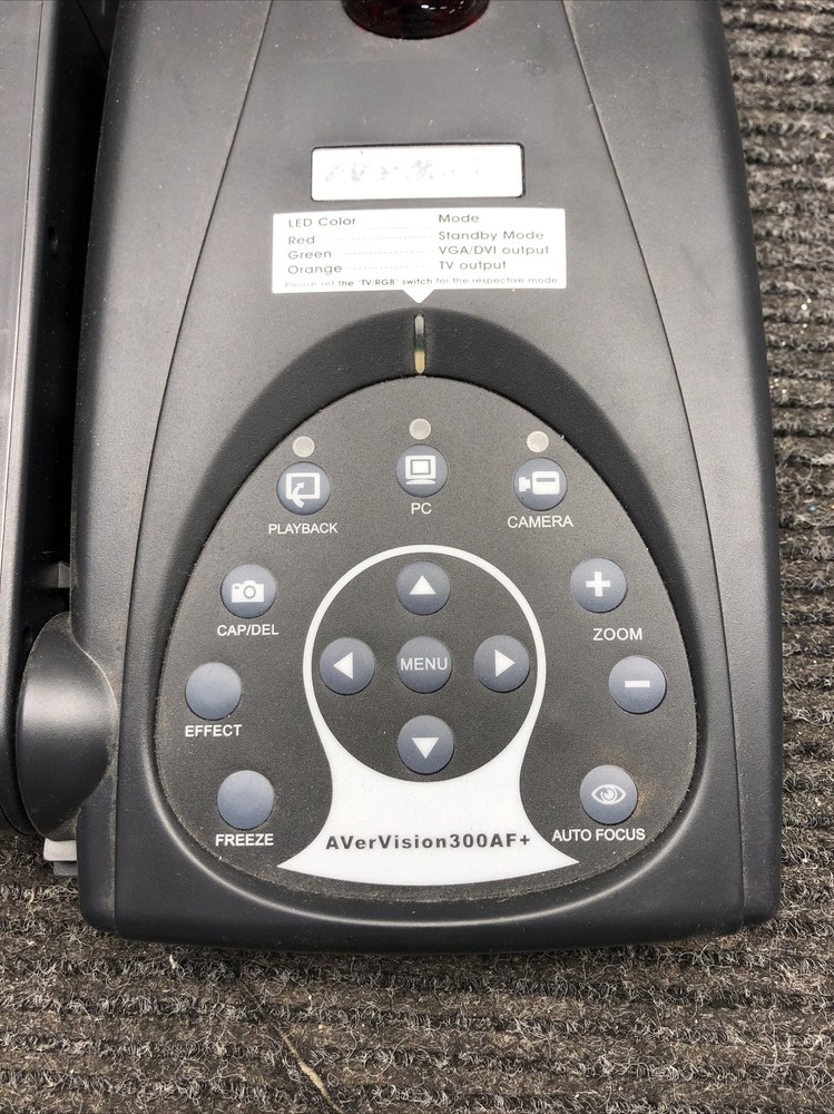 Used AVERVISION 300AF Digital Document Camera No Remote Control, No Manual
