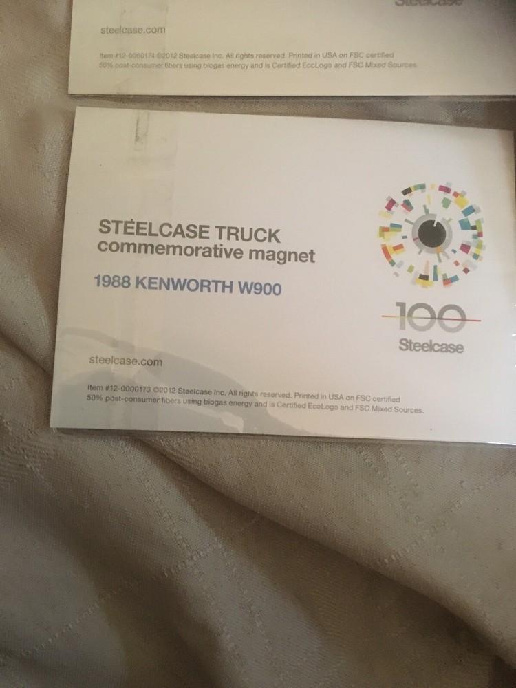 STEELCASE COMMEMORATIVE MAGNETS @ 4