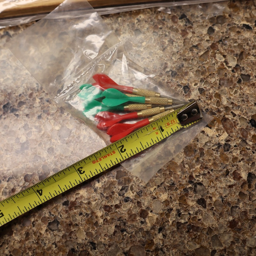 Desktop Mini Dart Board Game-Includes Target Board Stand plus 6 Mni Darts