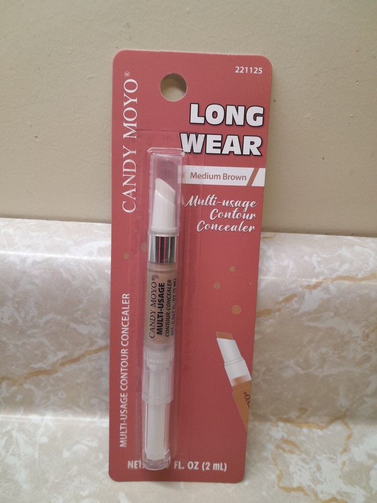 Candy Moyo long wear multi usage concealer in Medium Brown BNIB