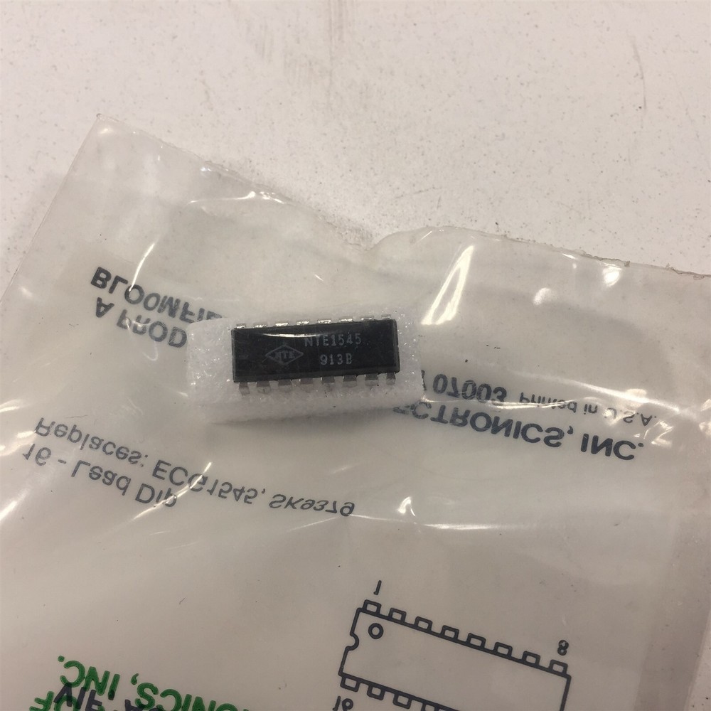 (1) NTE NTE1545 Integrated Circuit Video IF Amplifier