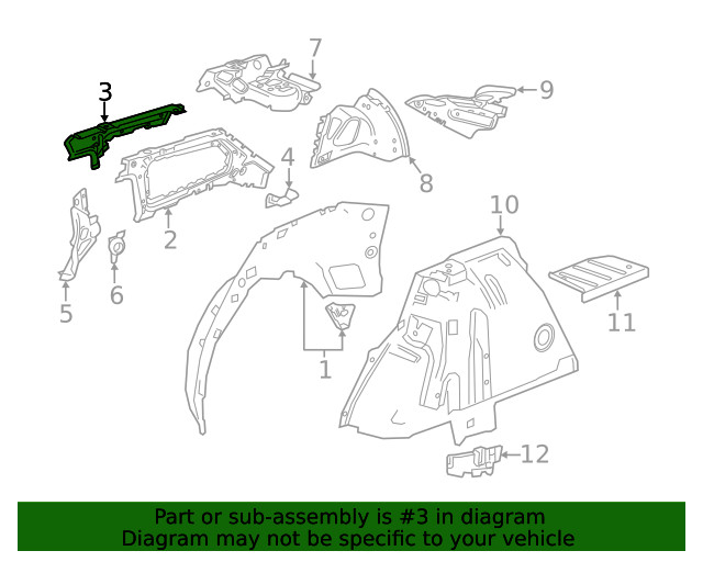 Genuine GM Upper Extension 39173094