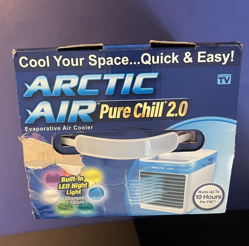 Arctic Air Pure Chill 2.0 (New version), 4 Speed, led Night Light Control