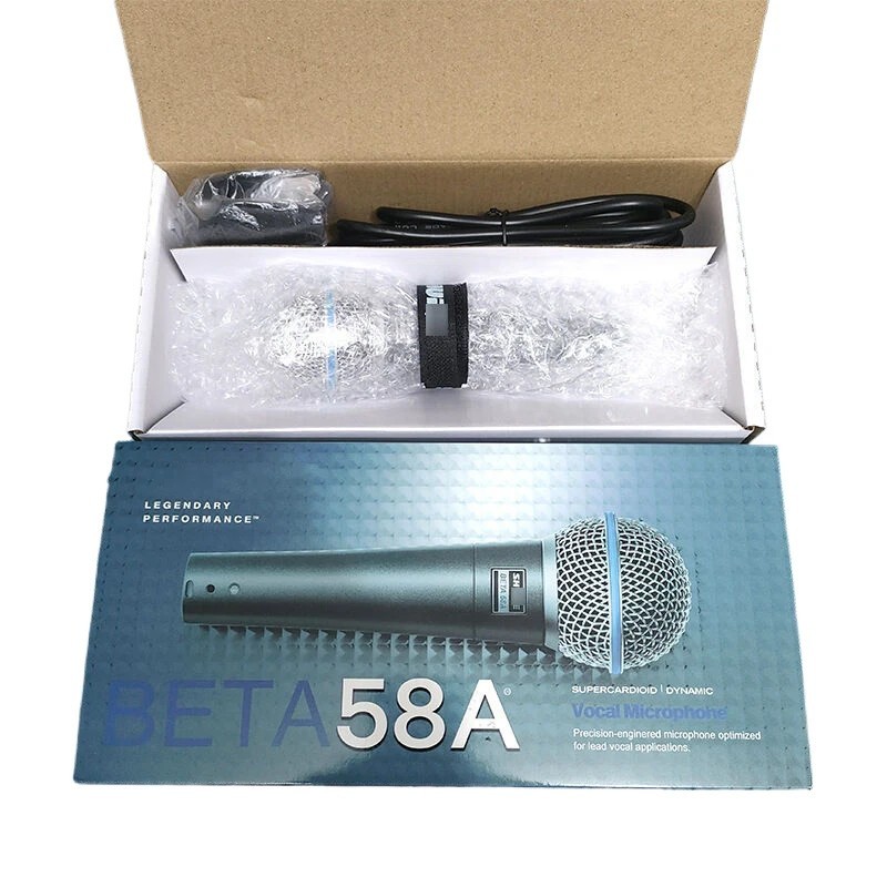 Original Shure Beta 58A Supercardioid Dynamic Vocal Microphone