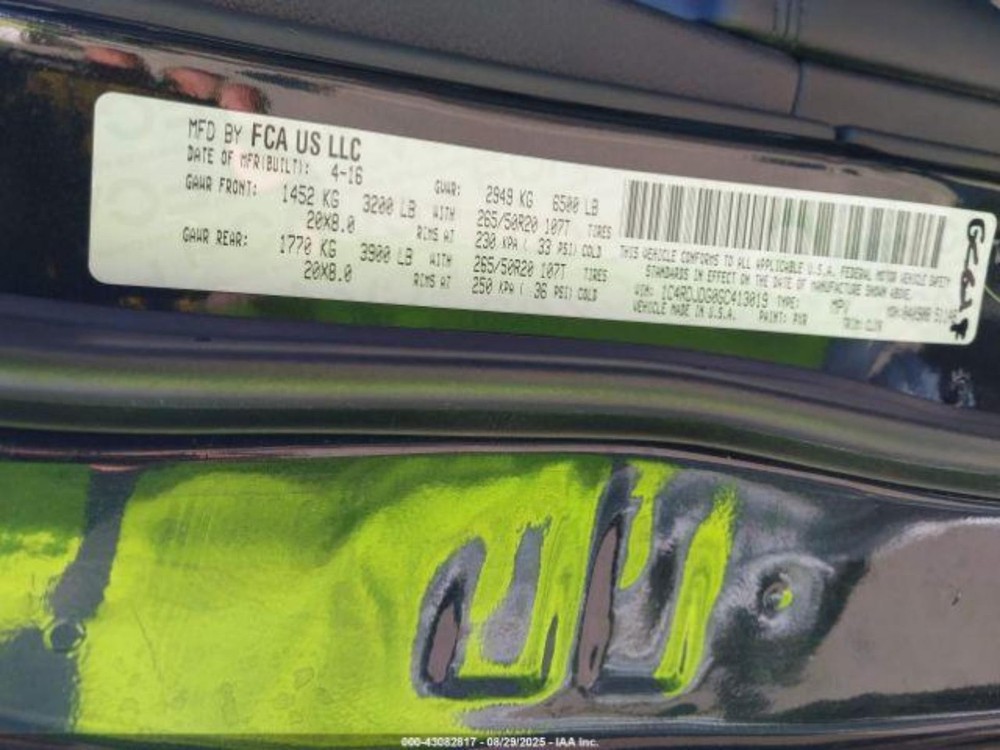 2011-24 DODGE DURANGO Heater Motor rear