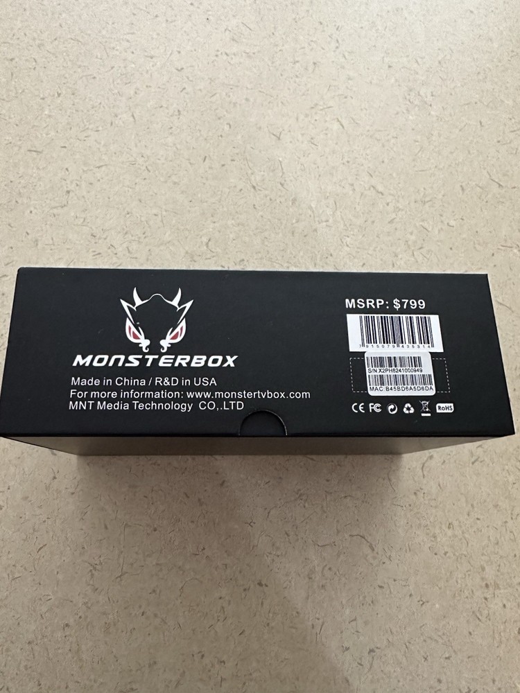Monsterbox X2 Pro 6K Android 12.0 Streaming Box