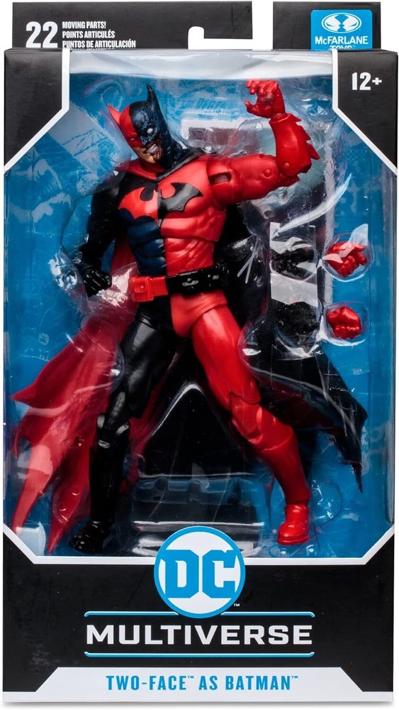 DC Multiverse - Batman: Reborn - 7" Two-Face As Batman Action Figure